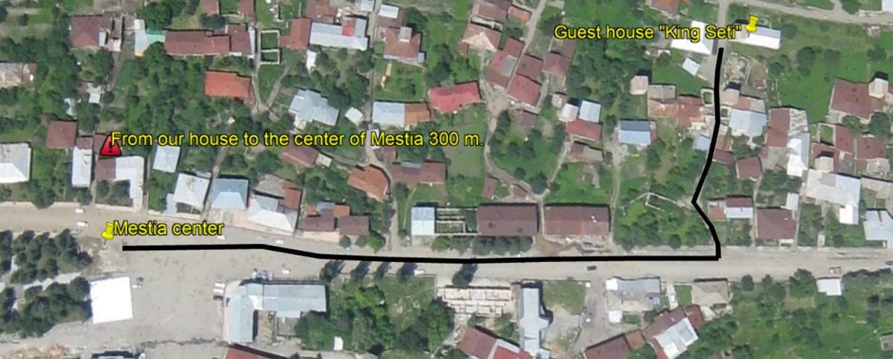 Hotel Guesthaus King Seti Mestia Exterior foto